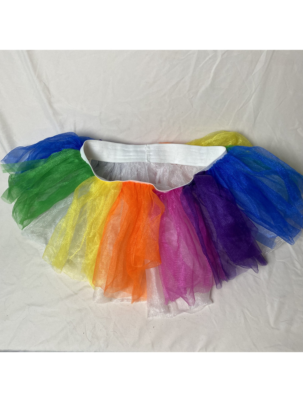Rainbow tutu skirt for Halloween Costume